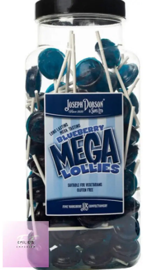 Blueberry Mega Lolly (Dobsons) 90 Count