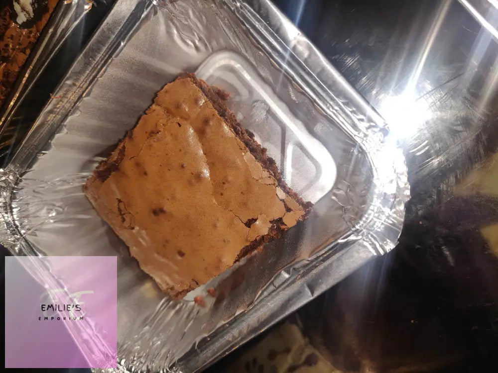 Bobs Salted Caramel Brownies - Handmade Choice Of Topping