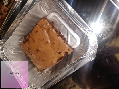 Bobs Salted Caramel Brownies - Handmade Choice Of Topping