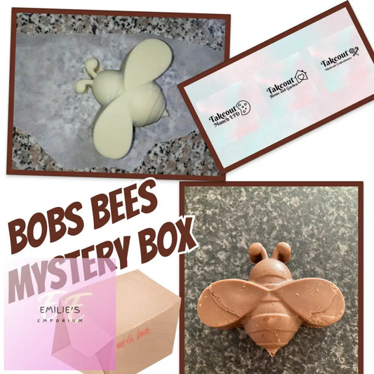 Bobs Mystery Box Of 4 Random Handmade Chocolate Bees
