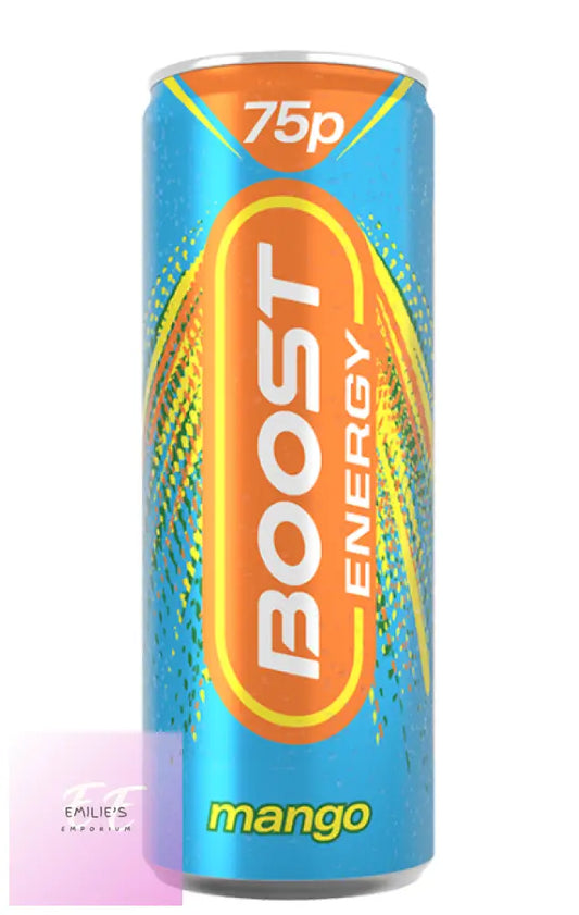 Boost Energy Drink Mango Cans 75P Pmp 24X250Ml