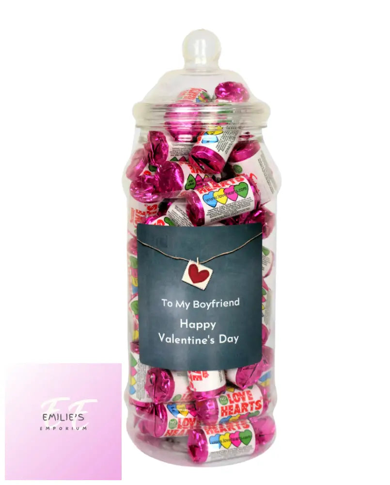 Boyfriend Valentines Jar 600G Sweets