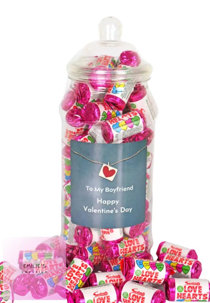 Boyfriend Valentines Jar 600G Sweets