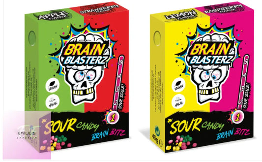 Brain Blasterz Sour Candy Bitz 12X144G