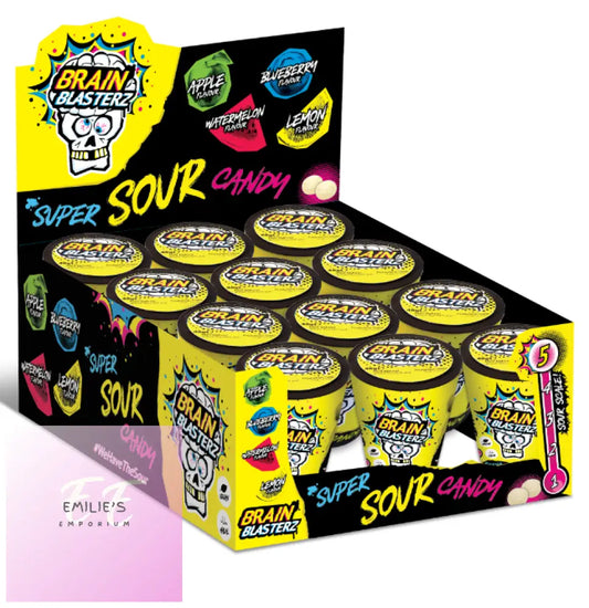 Brain Blasterz Sour Candy Container 12X48G