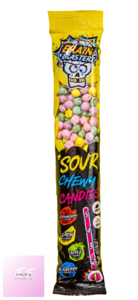 Brain Blasterz Sour Chewy Candies 12X60G