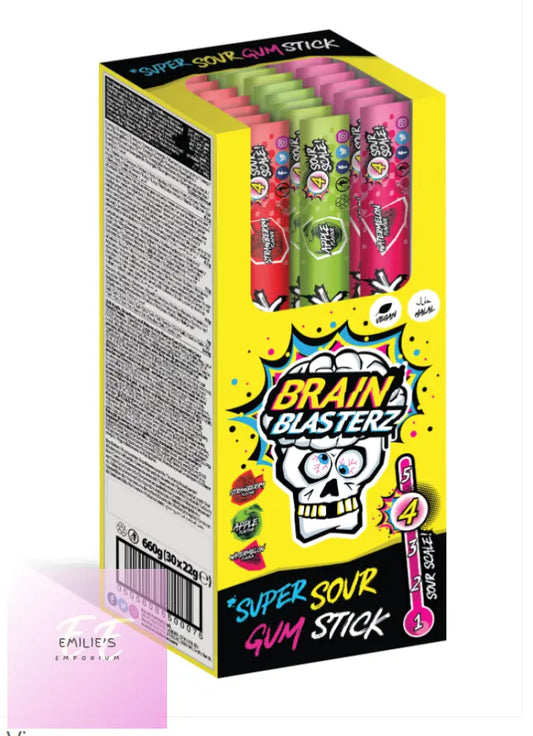Brain Blasterz Sour Gum Stick 30X22G