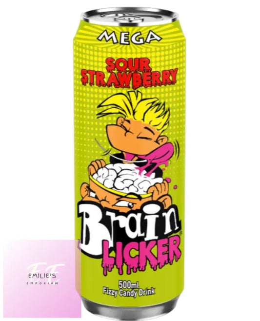 Brain Licker Soda Strawberry 500Ml
