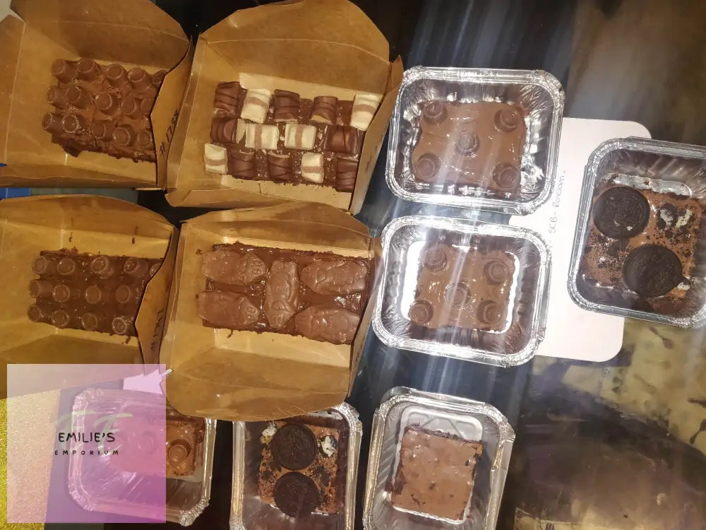 Bobs Brownies - Handmade Choice Of Topping