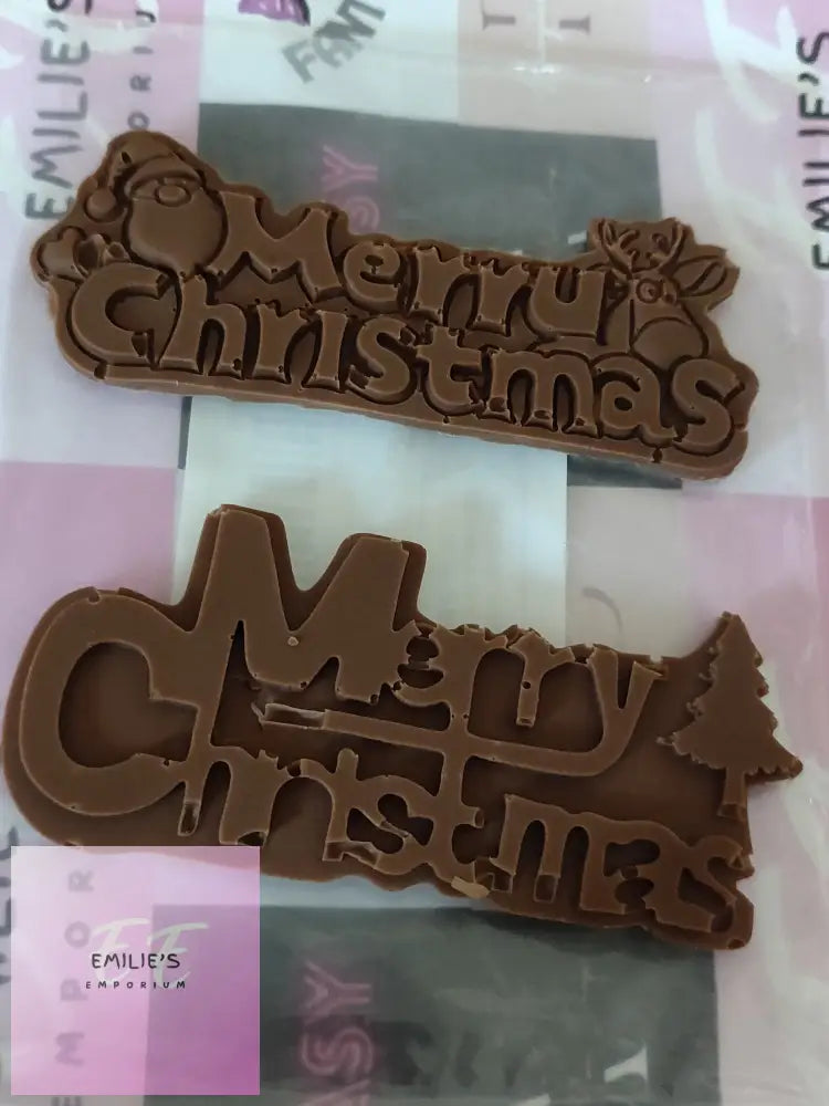 Brodie’s Merry Christmas Chocolate Block