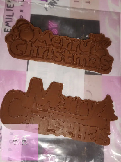 Brodie’s Merry Christmas Chocolate Block