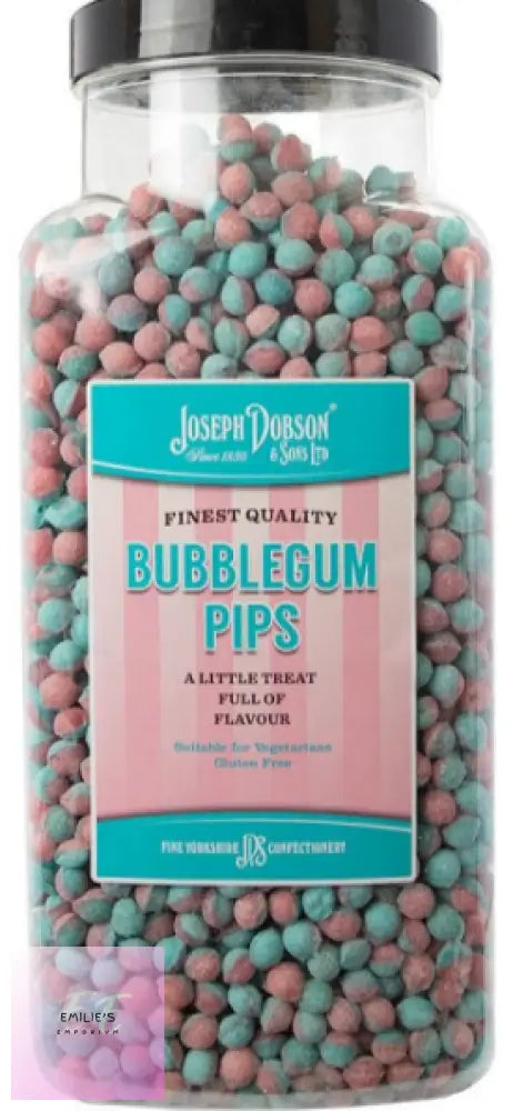 Bubblegum Pips (Dobsons) 2.72Kg Sweets