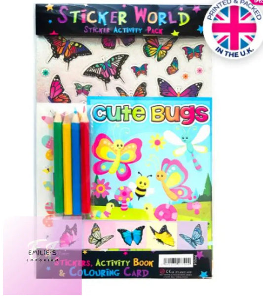 Bugs Midi Sticker/Activity Pack