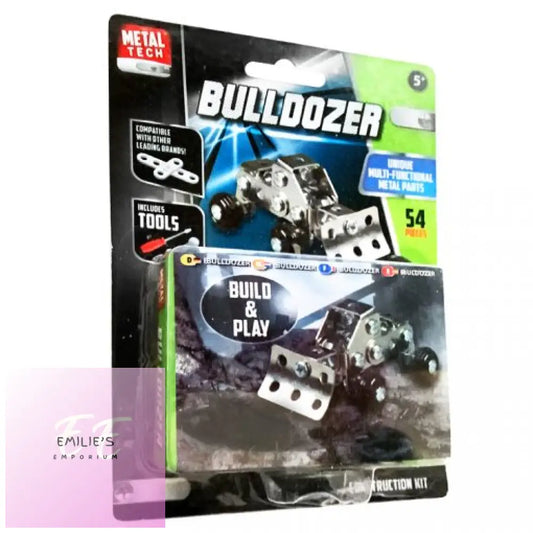 Bulldozer Metal Model Kit Set