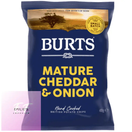 Burts Mature Cheddar & Spring Onion 20X40G