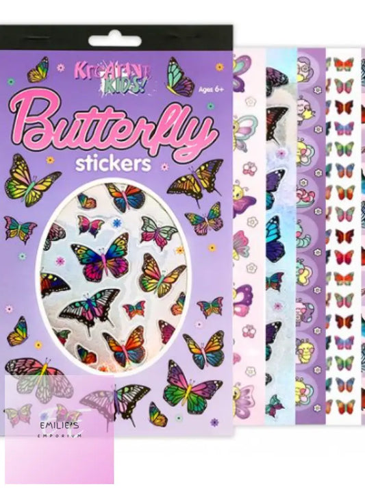 Butterfly Bumper Sticker Pad