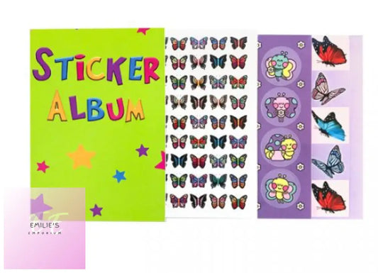 Butterfly Mini Sticker Album Pack