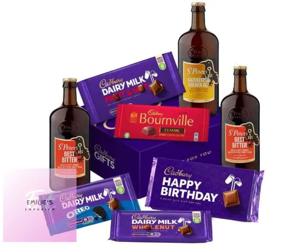 Cadbury Birthday Bars & Beers Hamper