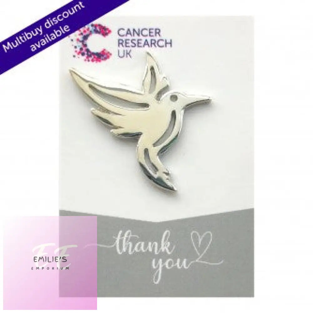 Cancer Research Uk - Hummingbird Badge