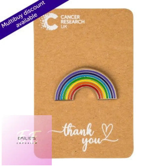 Cancer Research Uk - Rainbow Badge