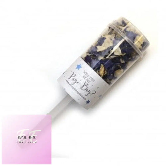 Cancer Research Uk - ’Will You Be My Page Boy’ Confetti Pop