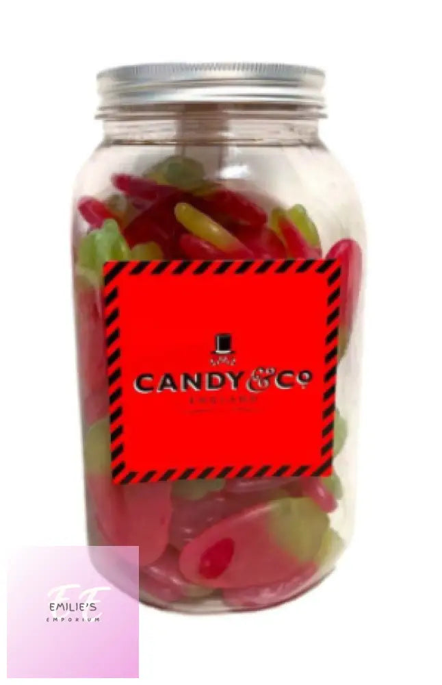 Candy & Co Gummy Strawberries 570G Jar