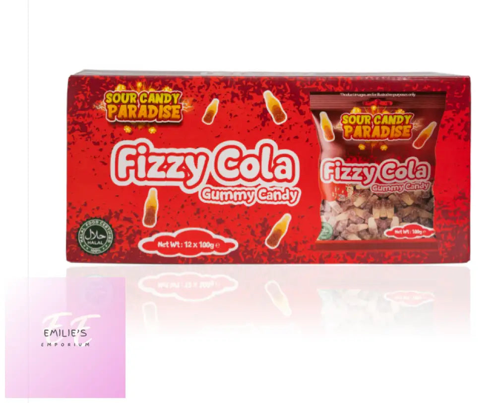 Candy Paradise Fizzy Cola 12X100G