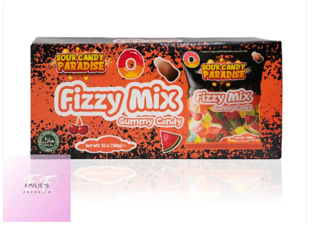 Candy Paradise Fizzy Mix 12X100G