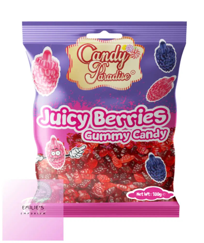 Candy Paradise Juicy Berries 12X100G