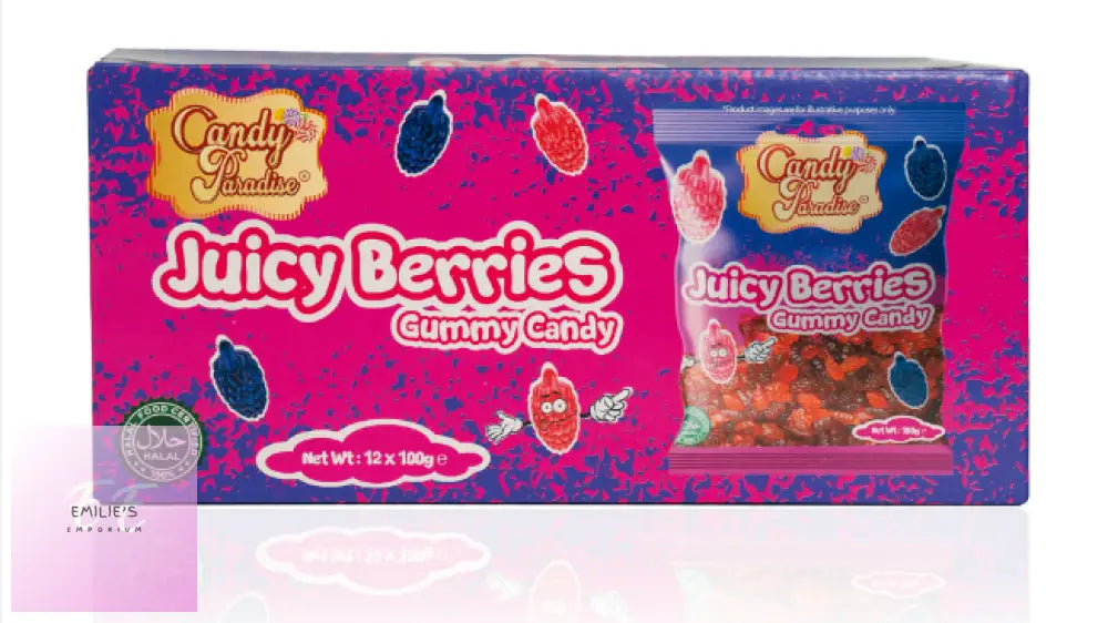 Candy Paradise Juicy Berries 12X100G