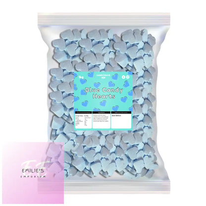 Candycrave Blue Candy Hearts 1Kg & Chocolate