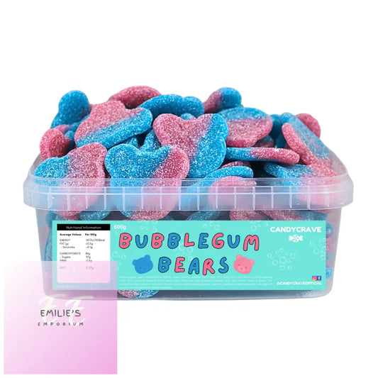 Candycrave Bubblegum Bears Tub 600G
