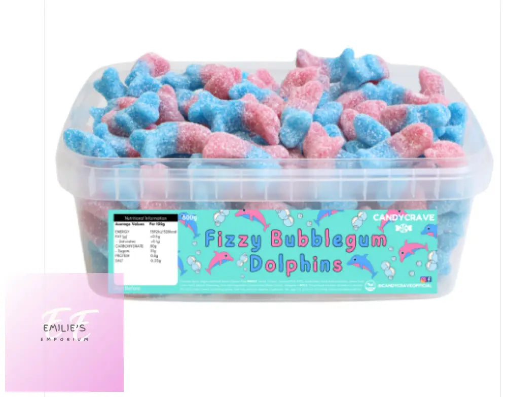 Candycrave Bubblegum Dolphin Tub 600G