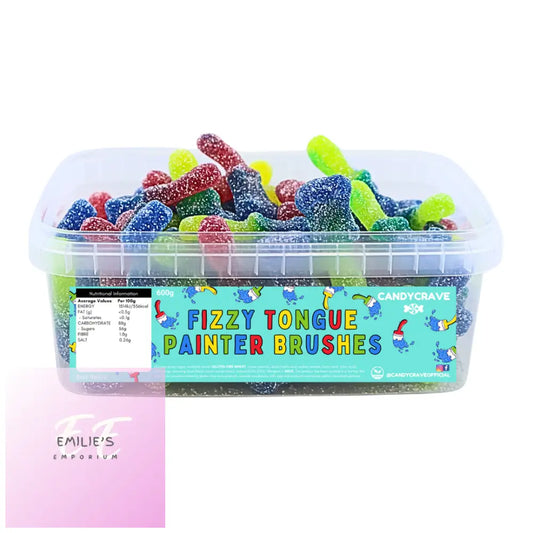 Candycrave Fizzy Tongue Painter Brushes Tub 600G