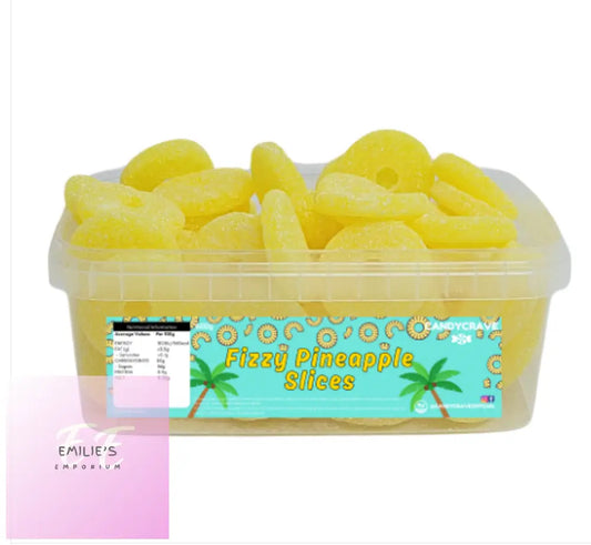 Candycrave Pineapple Slices Tub 600G