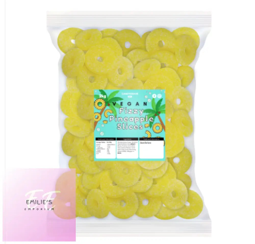 Candycrave Vegan Pineapple Slices 2Kg