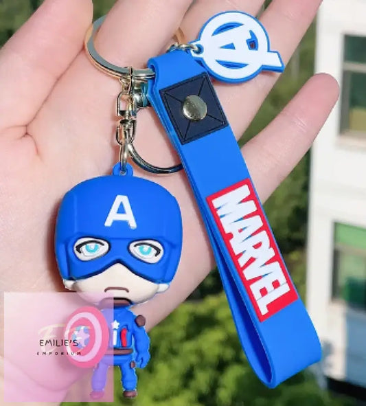 Captain America Key Ring