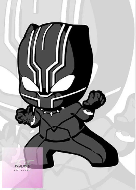 Cartoon Black Panther Diamond Art