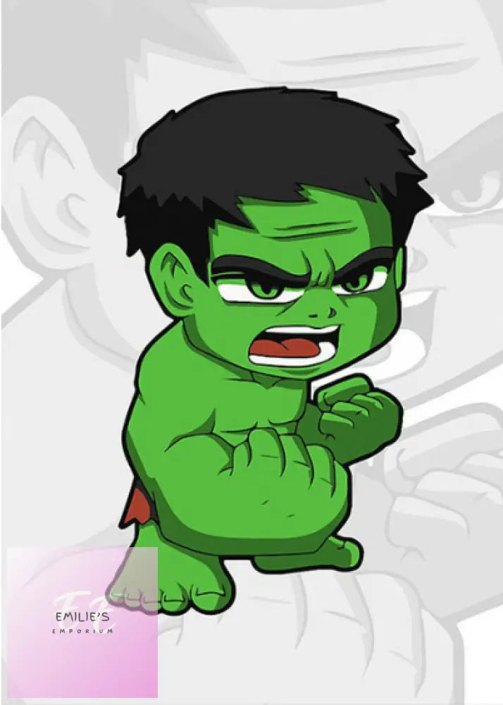 Cartoon Hulk Diamond Art