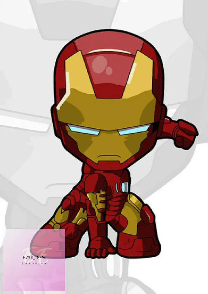 Cartoon Ironman Diamond Art