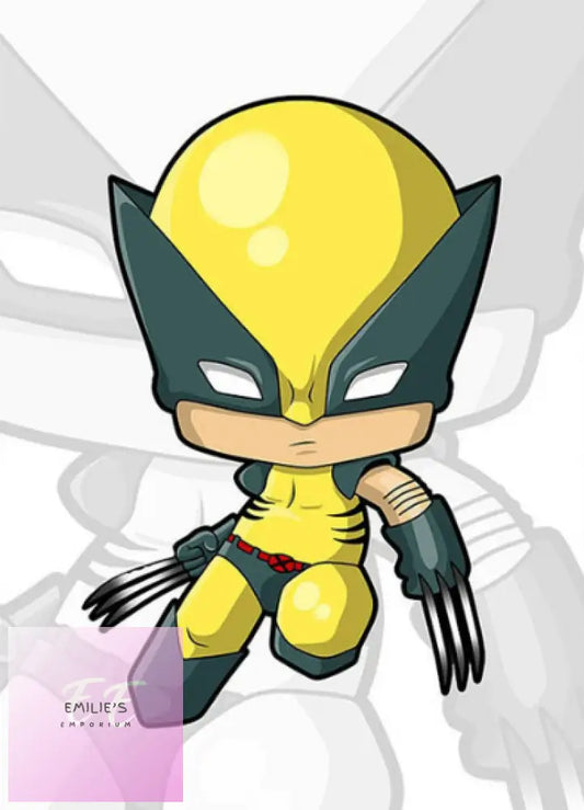Cartoon Wolverine Diamond Art
