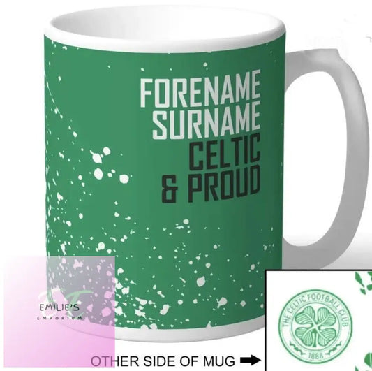 Celtic Mug Personalised Cup Cfc