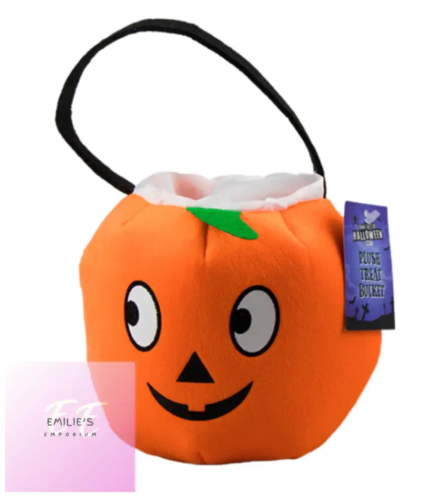 Character Plush Treat Bucket- Choices Pumpkin