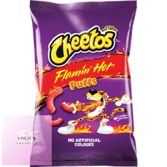 Cheetos Flamin’ Hot Puffs 2.8Oz/80G – Pack Of 15