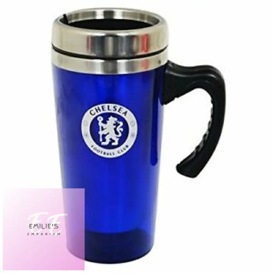 Chelsea Football Club Aluminium Travel Mug- Can Be Personalised