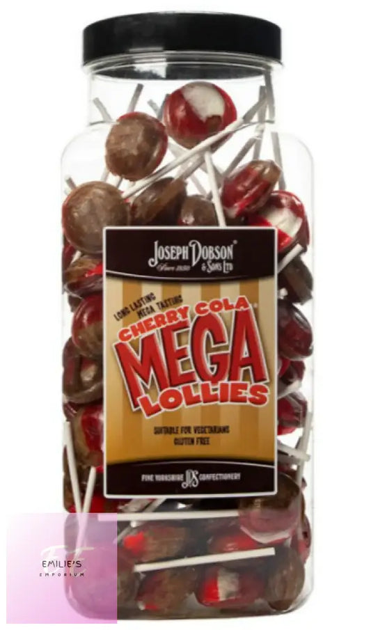 Cherry Cola Mega Lolly (Dobsons) 90 Count