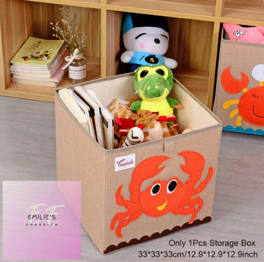 Childrens Storage Box - Crab
