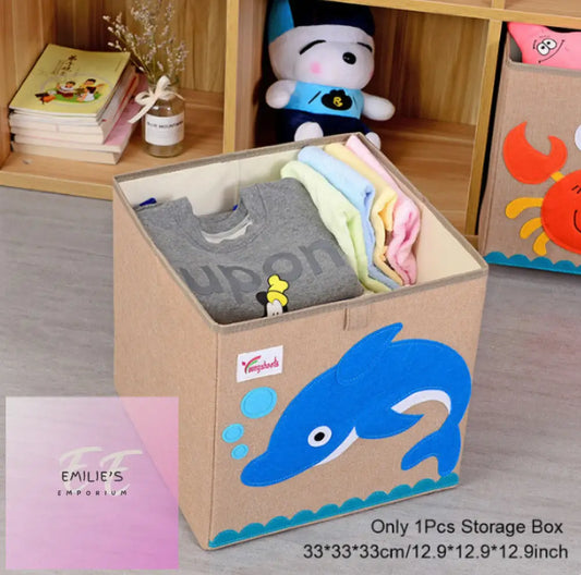 Childrens Storage Box - Dolphin