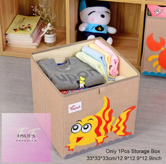 Childrens Storage Box - Fish
