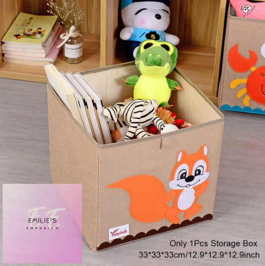 Childrens Storage Box - Fox